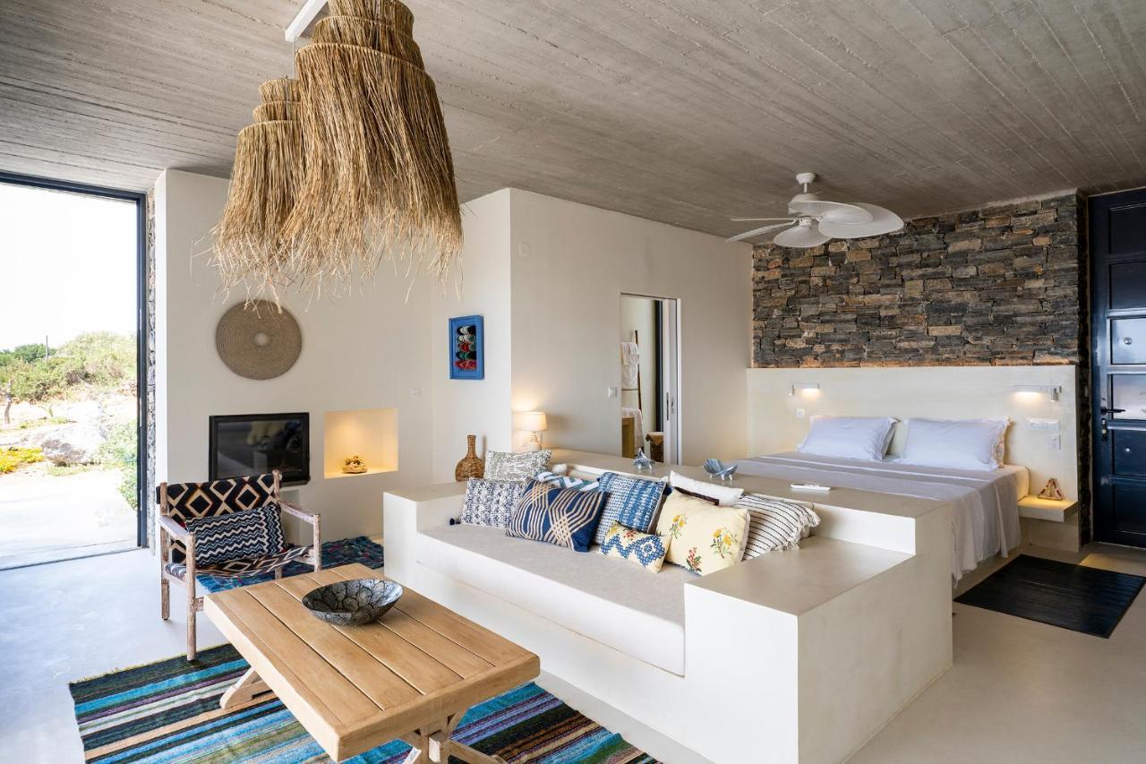 Akra Grammeno Beachfront Villas Palaiochora Exterior foto