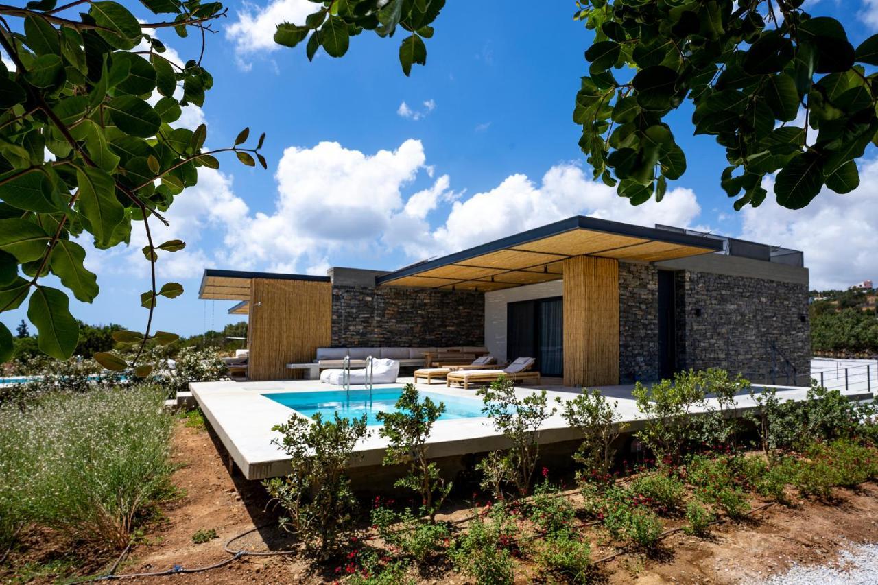 Akra Grammeno Beachfront Villas Palaiochora Exterior foto