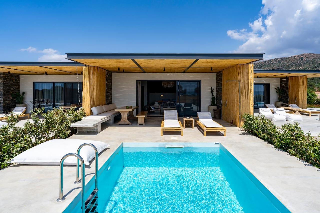 Akra Grammeno Beachfront Villas Palaiochora Exterior foto