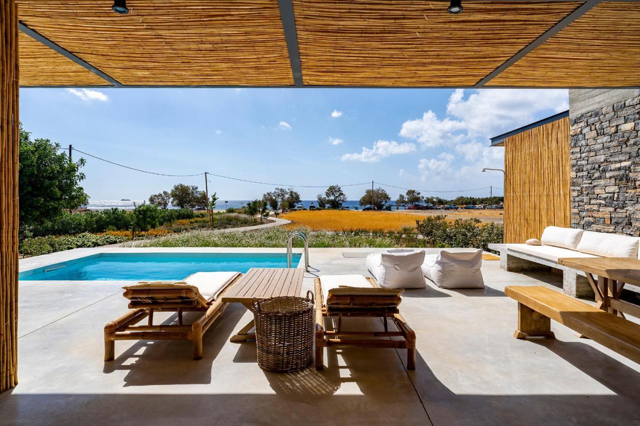 Akra Grammeno Beachfront Villas Palaiochora Exterior foto