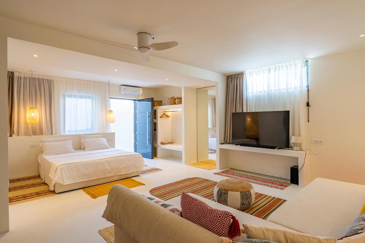 Akra Grammeno Beachfront Villas Palaiochora Exterior foto
