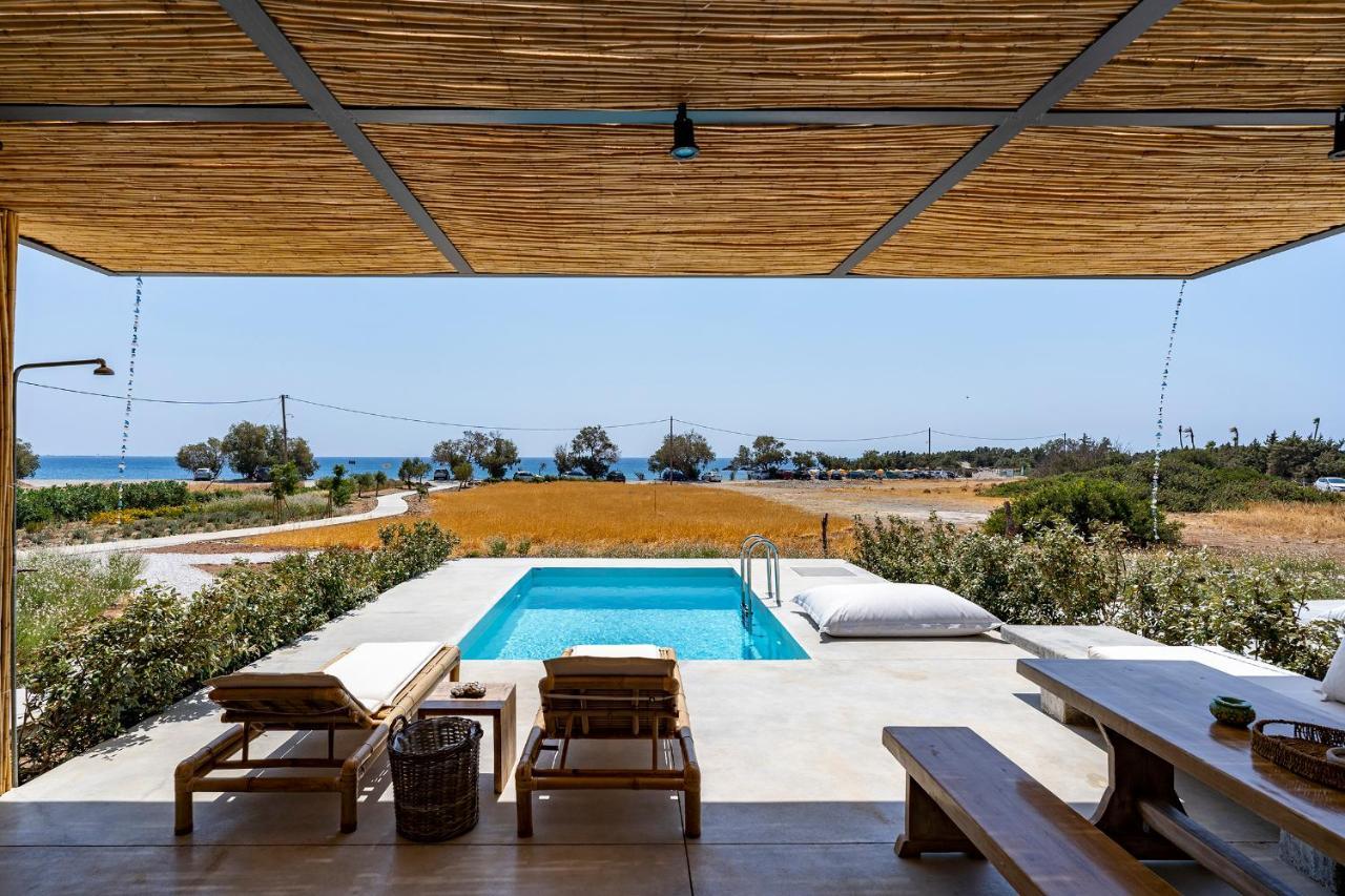 Akra Grammeno Beachfront Villas Palaiochora Exterior foto
