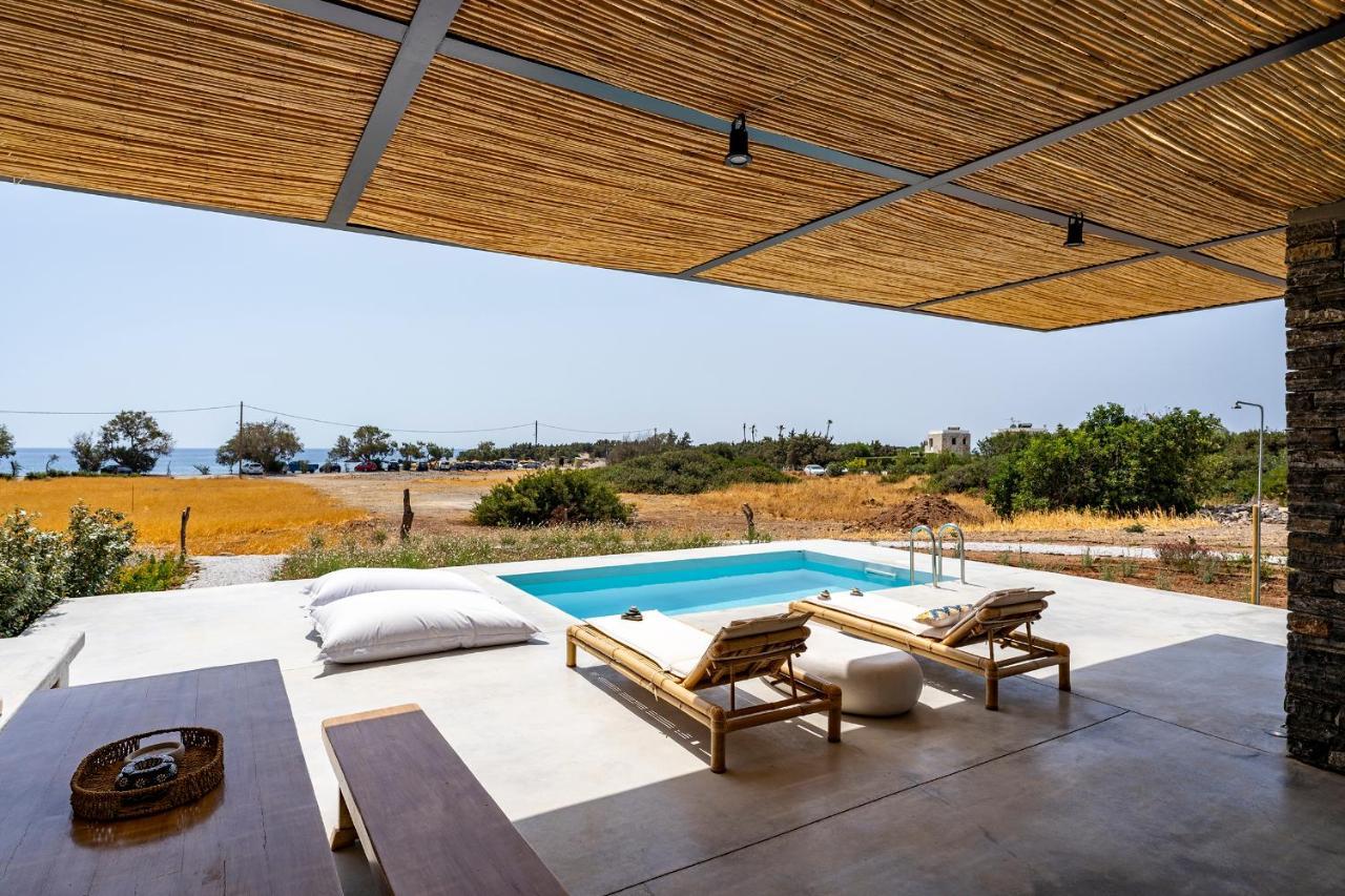 Akra Grammeno Beachfront Villas Palaiochora Exterior foto