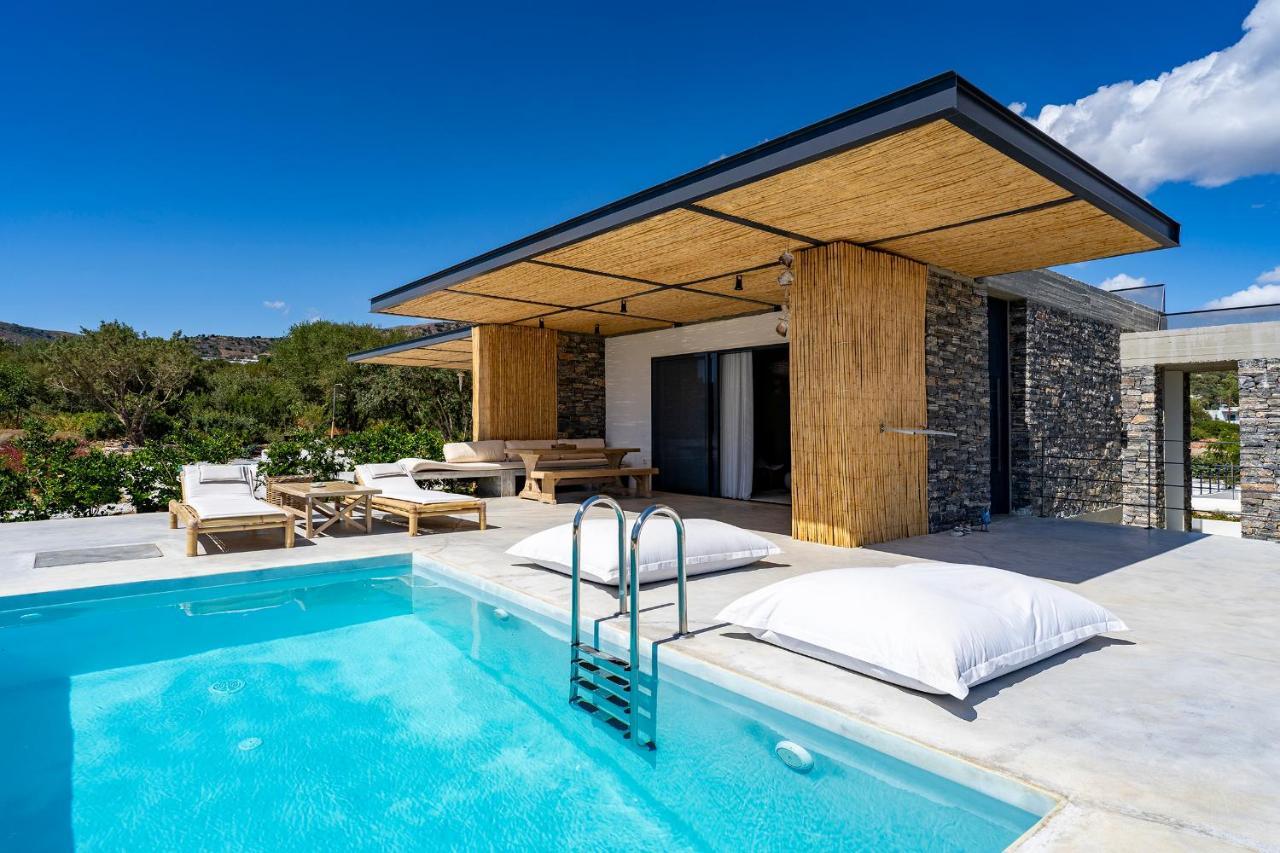 Akra Grammeno Beachfront Villas Palaiochora Exterior foto