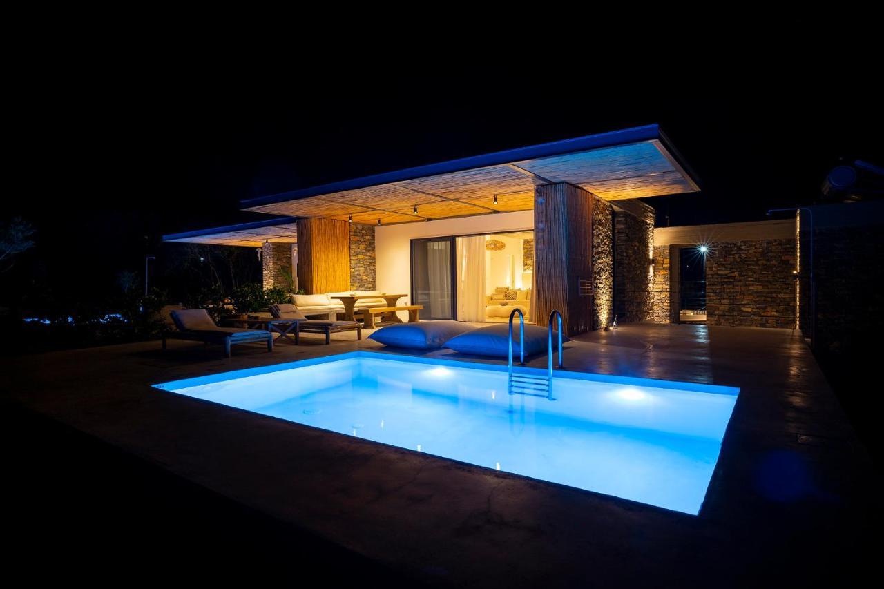Akra Grammeno Beachfront Villas Palaiochora Exterior foto