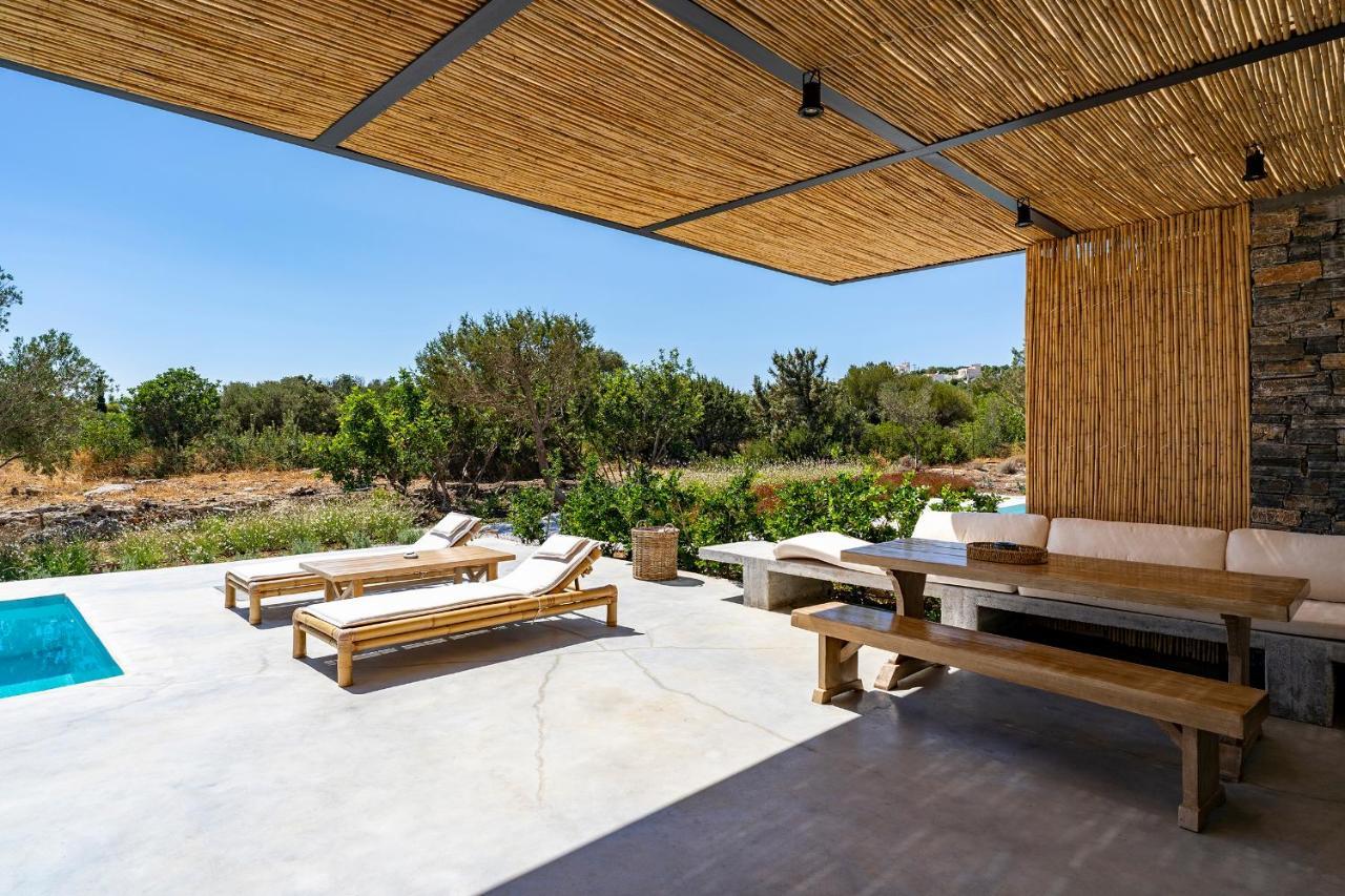 Akra Grammeno Beachfront Villas Palaiochora Exterior foto