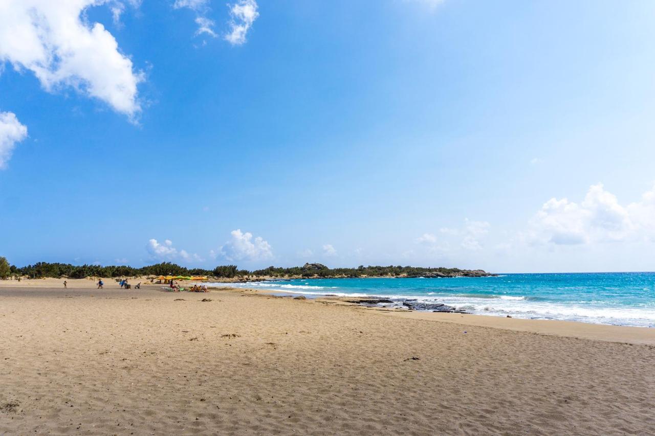 Akra Grammeno Beachfront Villas Palaiochora Exterior foto