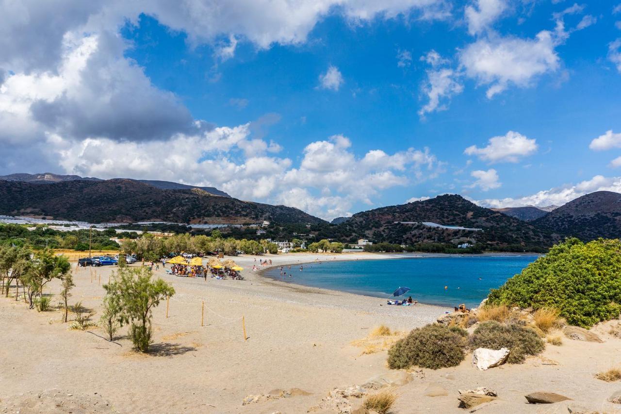 Akra Grammeno Beachfront Villas Palaiochora Exterior foto