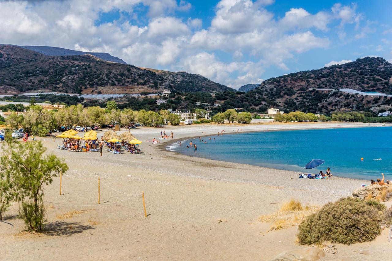 Akra Grammeno Beachfront Villas Palaiochora Exterior foto