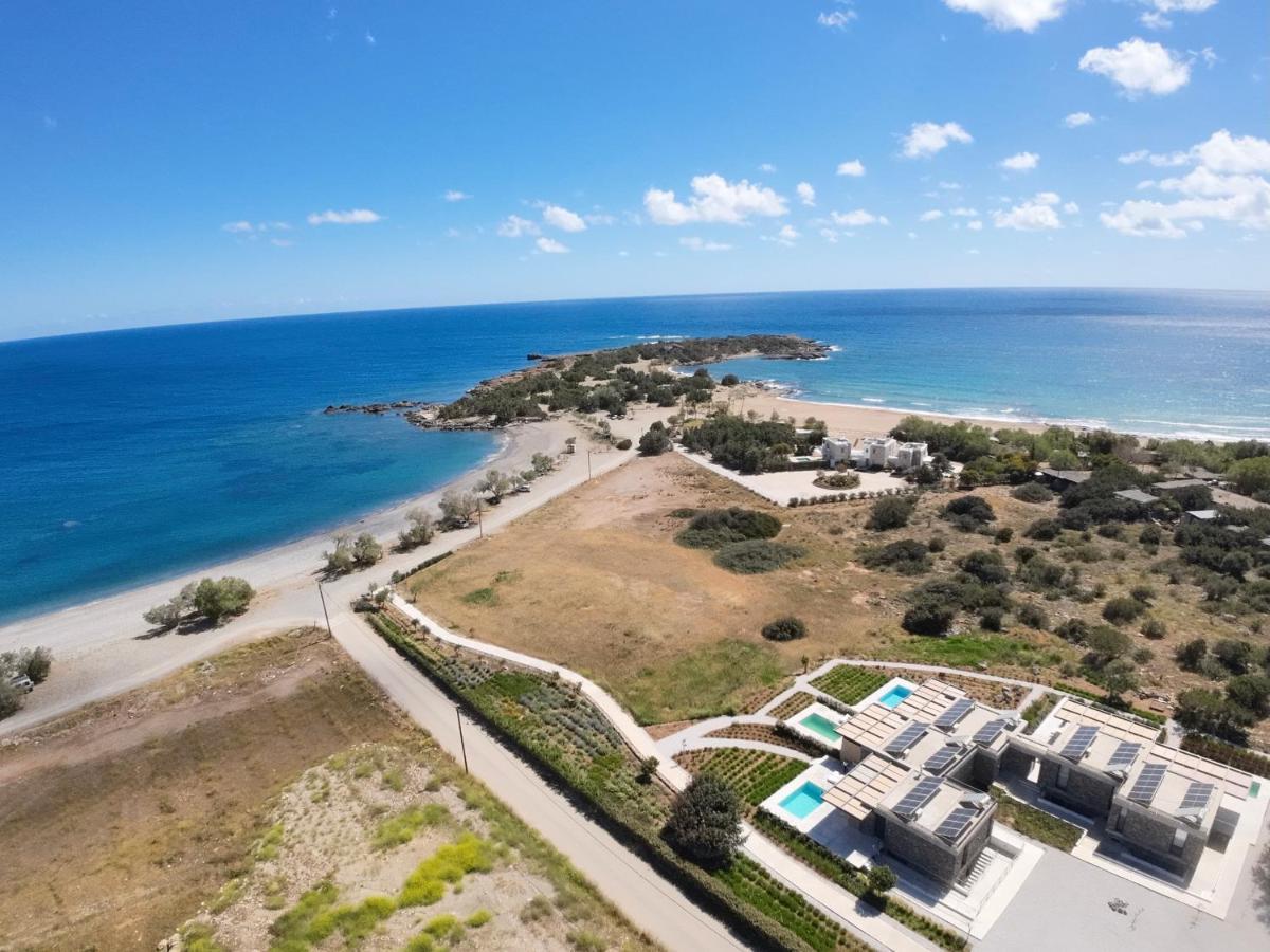 Akra Grammeno Beachfront Villas Palaiochora Exterior foto